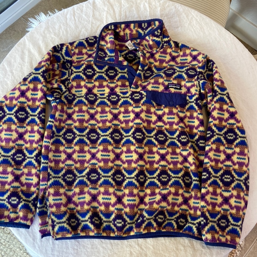 Patagonia Women's Lightweight Synchilla® Snap-T Fleece Pullover small